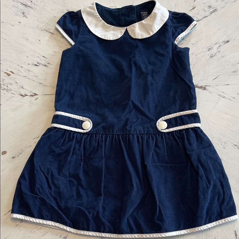 Navy and White Gap Baby 3T Dress